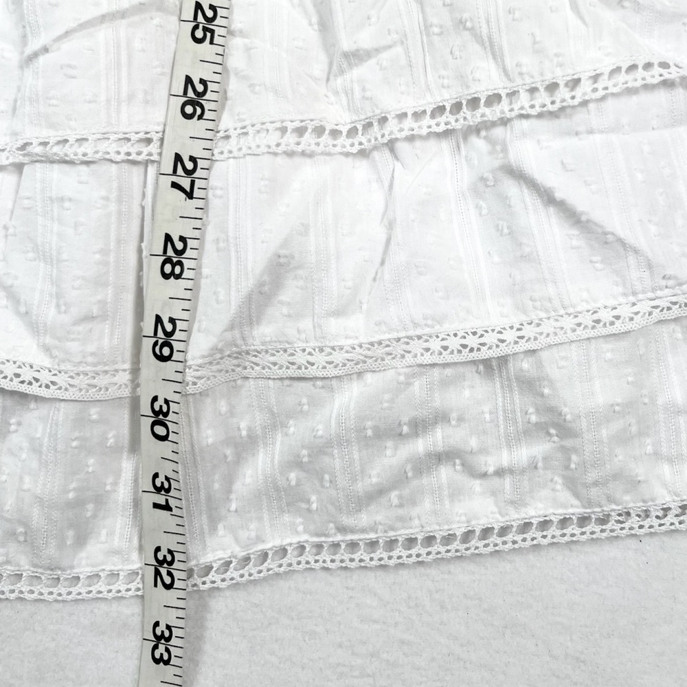 MAJORELLE White Ruffle Mini Dress - Picture 12 of 14